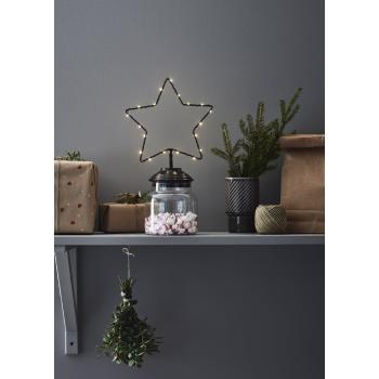 Decorațiune luminoasă de Crăciun Markslöjd Sweetie, negru