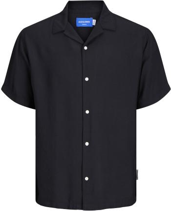 Jack&Jones Cămașă pentru bărbați JORJEFF Relaxed Fit 12256322 Black XL