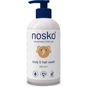 Nosko Baby Body & Hair Wash gel de duș pentru corp și păr pentru copii 200 ml