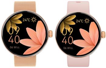 Forever ForeVive 5 SB-365 rose gold SMAWASB365FOPI SET cu curea de schimb