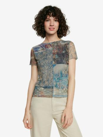 Desigual TS Ocean Tricou Albastru