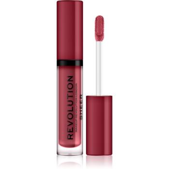 Makeup Revolution Sheer Brillant lip gloss culoare 115 Poise 3 ml