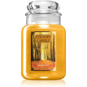 Country Candle Golden Path lumânare parfumată 680 g