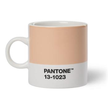 Ceașcă pentru espresso din ceramică roz-portocaliu 120 ml Peach Fuzz 13-1023 – Pantone