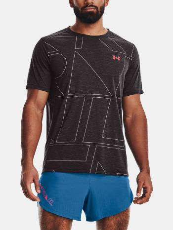 Under Armour UA Run Trail Tricou Gri