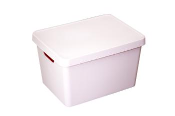 Cutie de depozitare 17l - roz - Mărimea 27,7 x 37 x 21,8 cm