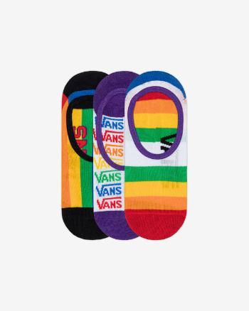 Vans Pride Set de 3 perechi de șosete Multicolor