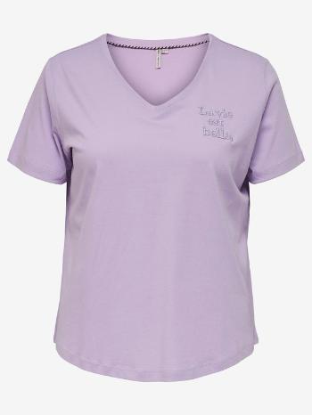 ONLY CARMAKOMA Fallo Tricou Violet