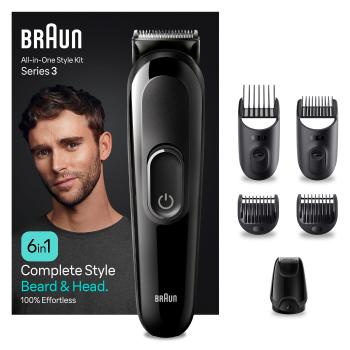 Braun Aparat de tuns părul și barba MG 3410 Black