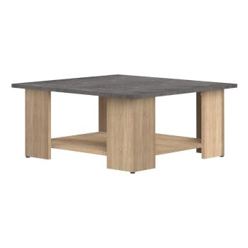 Măsuță de cafea cu blat cu aspect de beton 67x67 cm Square - TemaHome