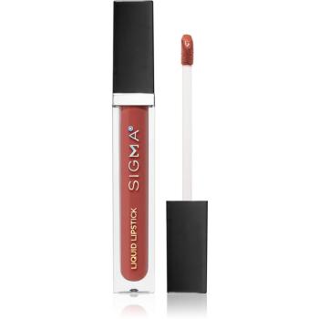 Sigma Beauty Untamed Liquid Lipstick ruj de buze lichid, mat și de lungă durată culoare Dapper 6 g