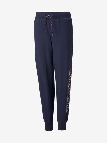 Puma Alpha Sweatpants Pantaloni de trening pentru copii Albastru