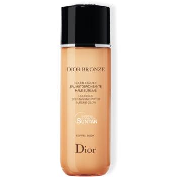 DIOR Dior Bronze Self-Tanning Liquid Sun apa de auto-bronzare pentru corp 100 ml