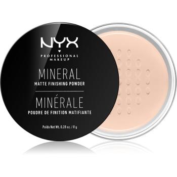 NYX Professional Makeup Mineral Finishing Powder pudra cu minerale culoare Medium/Dark 8 g