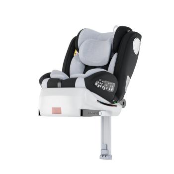 Babify Suport de picioare pentru scaunul copilului, întoarcere la 360 °, sistem ISOFIX 40-150 cm sistem de centură în 5 puncte ECE R129