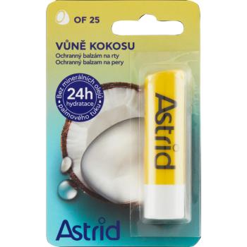 Astrid Balsam de buze OF 25 cu ulei de cocos 4,8 g