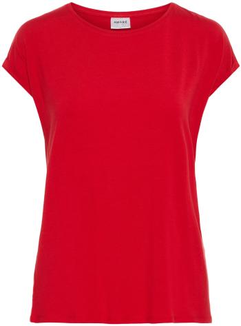 Vero Moda Tricou de damă VMAVA Loose Fit 10187159 Chinese Red M