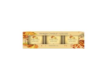 Yankee Candle Set de lumânări votive in sticlă Autumn Sunset 3 x 37 g