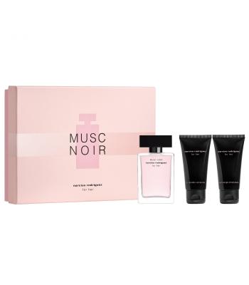 Narciso Rodriguez Musc Noir - EDP 50 ml + loțiune de corp 50 ml + gel de duș 50 ml