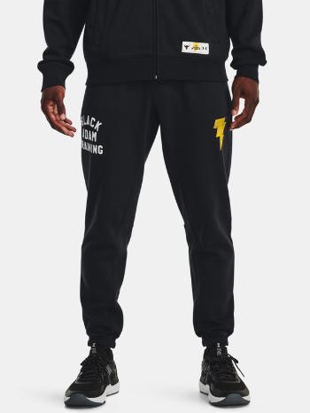 Under Armour Project Rock BA Rival Flc Jgr Pantaloni Negru