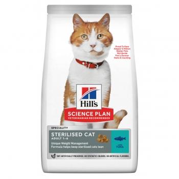 HILL'S SCIENCE PLAN Adult Sterilised, Ton, hrană uscată pisici sterilizate, 1.5kg