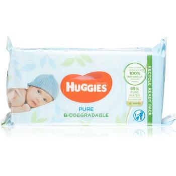 Huggies Pure Biodegradable servetele pentru curatare pentru copii 56 buc