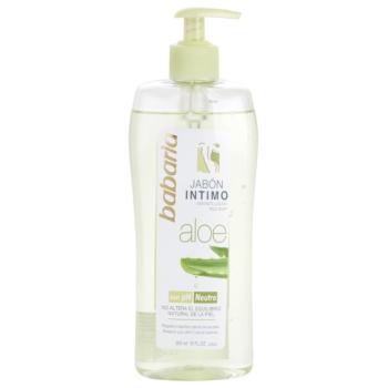 Babaria Aloe Vera Gel pentru igiena intima gel de dus pentru femei pentru igiena intima cu aloe vera 300 ml