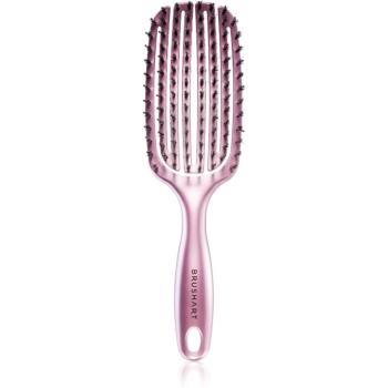 BrushArt Hair Vent blowdry hairbrush with boar bristles perie de par pentru o uscare rapida 1 buc