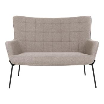 Canapea bej 128 cm Glasgow – House Nordic