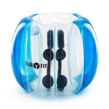 KLARFIT Bubball KB Bubble Ball minge pentru copii 75x110cm EN71P PVC 0,5 mm albastra
