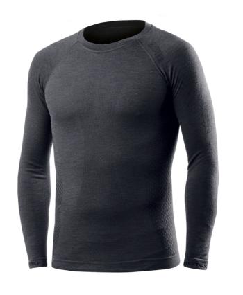CALORE MERINO tricou - grey 
