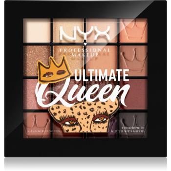 NYX Professional Makeup Ultimate Shadow Palette paletă cu farduri de ochi culoare 14 - Ultimate Queen 16 x 0.83 g
