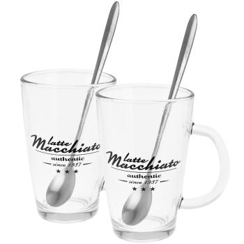 Set de pahare pentru Latte Macchiato 300 ml, 2 buc.