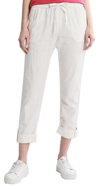 Roxy Pantaloni pentru femei Seashore Snow Alb-3 ERJNP03294-WBK0 S