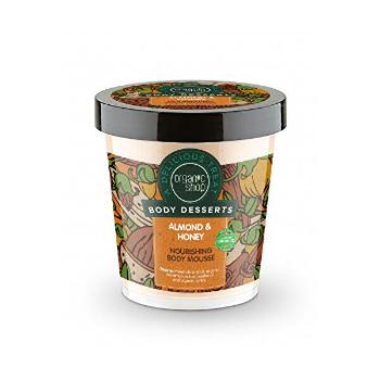 Organic Shop Spumă de corp hrănitoare Mandle miere (Nourishing Mousse) 450 ml