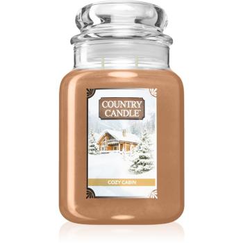 Country Candle Cozy Cabin lumânare parfumată 680 g