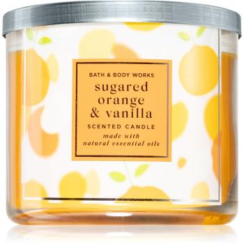 Bath & Body Works Sugared Orange Vanilla lumânare parfumată 411 g