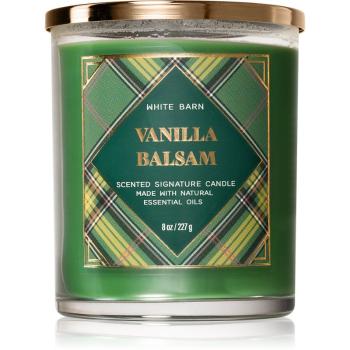 Bath & Body Works Vanilla Balsam lumânare parfumată 227 g