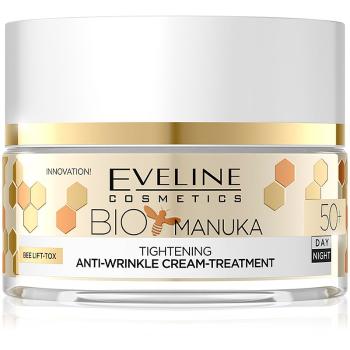 Eveline Cosmetics Bio Manuka Cremă cu efect de netezire și fermitate 50+ 50 ml