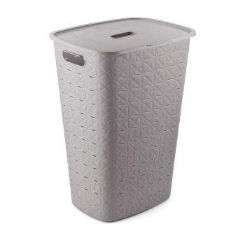 Coș de rufe maro deschis din plastic 56 l Softex – Curver