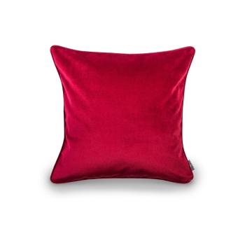 Față de pernă roșie WeLoveBeds Elegant Burgundy, 50 x 50 cm