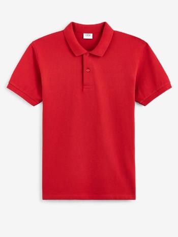 Celio Teone Polo Tricou Roșu