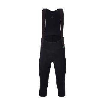 
                 SANTINI Pantaloni de ciclism 3/4 cu bretele - ADAPT SHELL - negru  
            