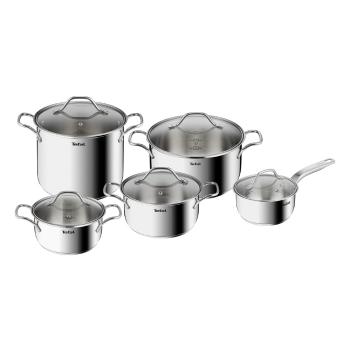 Set de vase pentru gătit 10 buc. din inox  Intuition – Tefal