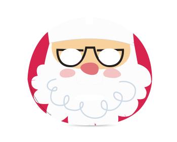 Mad Beauty Mască de față Elf Santa (Cosmetic Sheet Mask) 25 ml