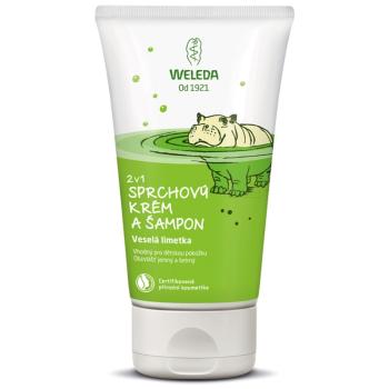 Weleda Kids Cheerful Lime cremă de duș și șampon pentru copii 2 in 1 150 ml