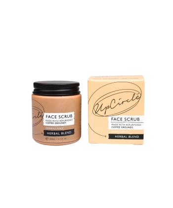 UpCircle Peeling pentru ten gras și mixt Coffee Face Scrub Herbal Blend 100 ml