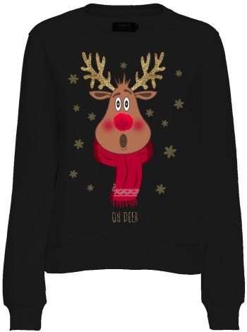 ONLY Pulover pentru femei ONLYDA Regular Fit 15270956 Black RUDOLPH XL