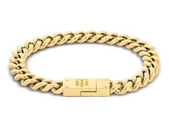 Tommy Hilfiger Brățară atemporală placată cu aur pentru bărbați 2780588