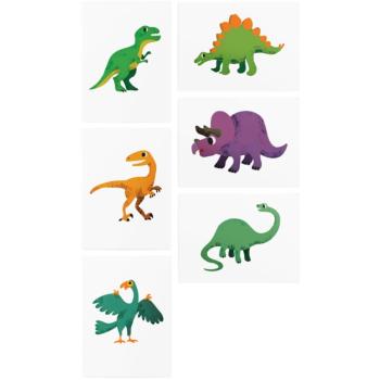 TATTonMe Temporary Tattoos Set Dino tatuaj pentru copii 3 y+ 6 buc